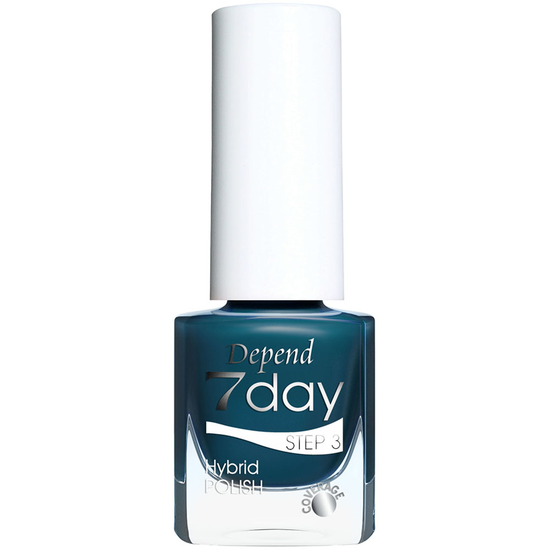 Depend 7day Hybrid Polish, 7333 Shades of Cyan, Kynsilakka