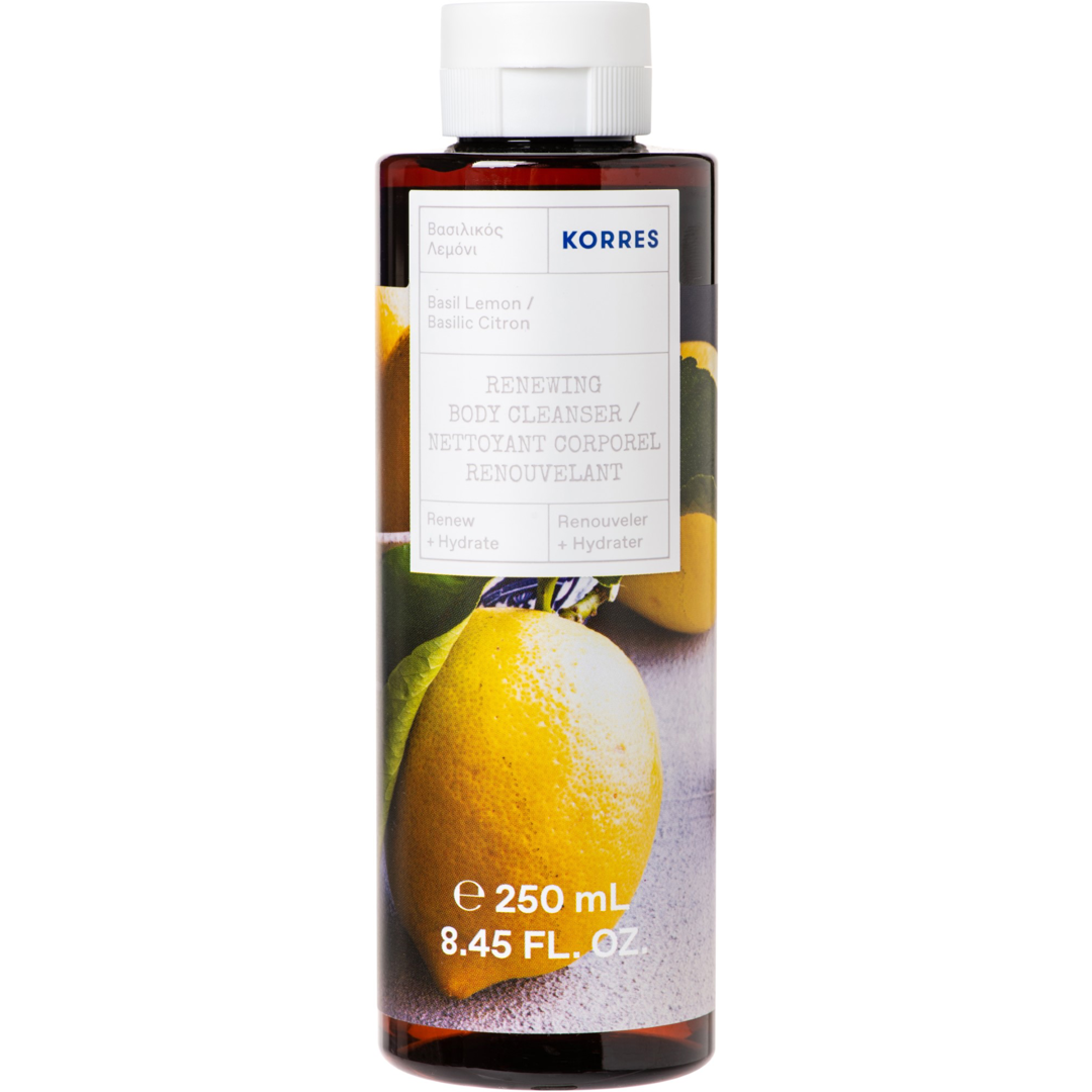 KORRES Basil Lemon Shower Gel, 250ml Shower gel - duschgel - duschcreme