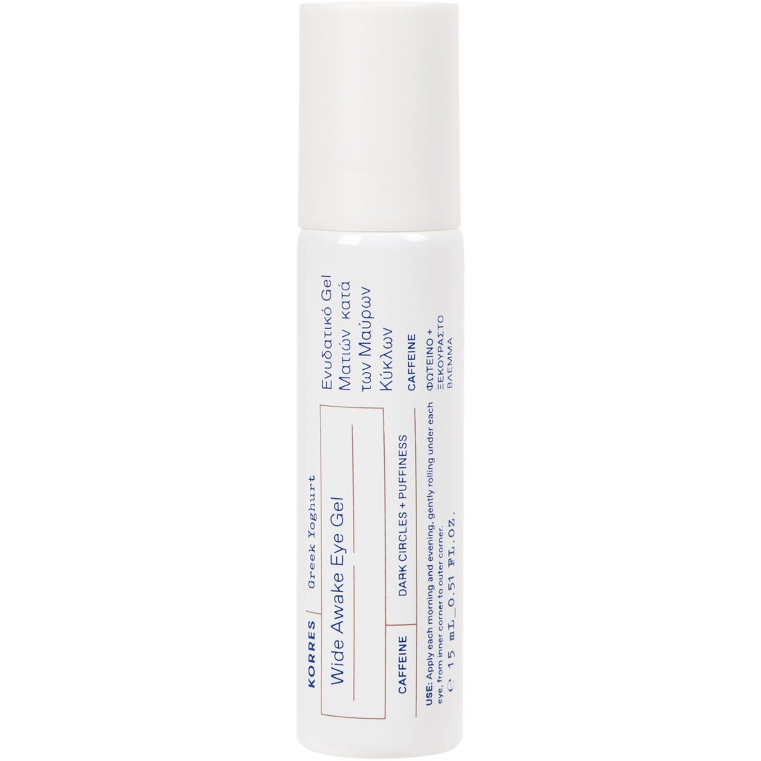 KORRES Greek Yoghurt Wide Awake Eye Gel, 15ml, Silmänympärysvoide