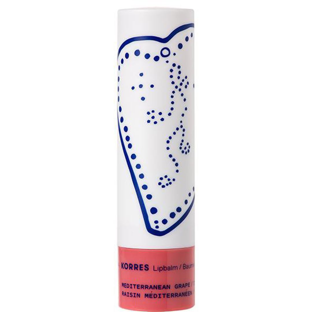 KORRES Lip Balm Tinted, Mediterranean Grape