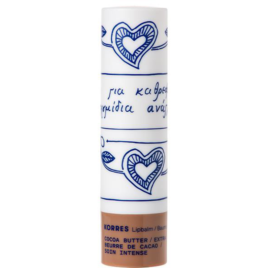 KORRES Lip Balm, Cocoa Butter, Huulivoide