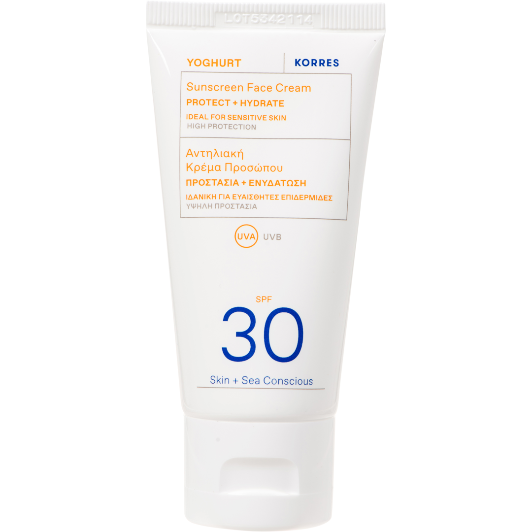 KORRES Yoghurt Face Sunscreen SPF30, 50ml solkräm