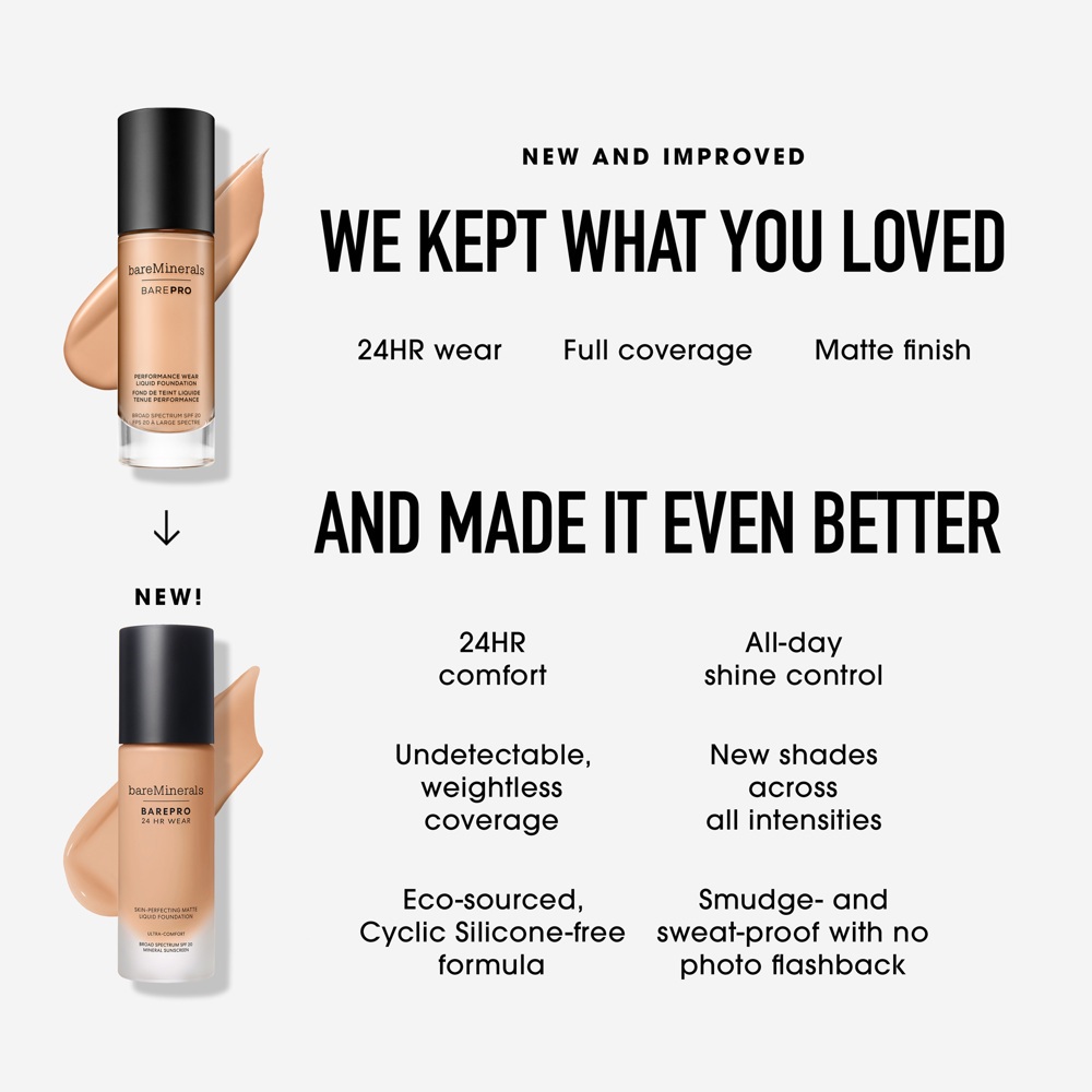 BarePro 24H Matte Comfort Liquid Foundation