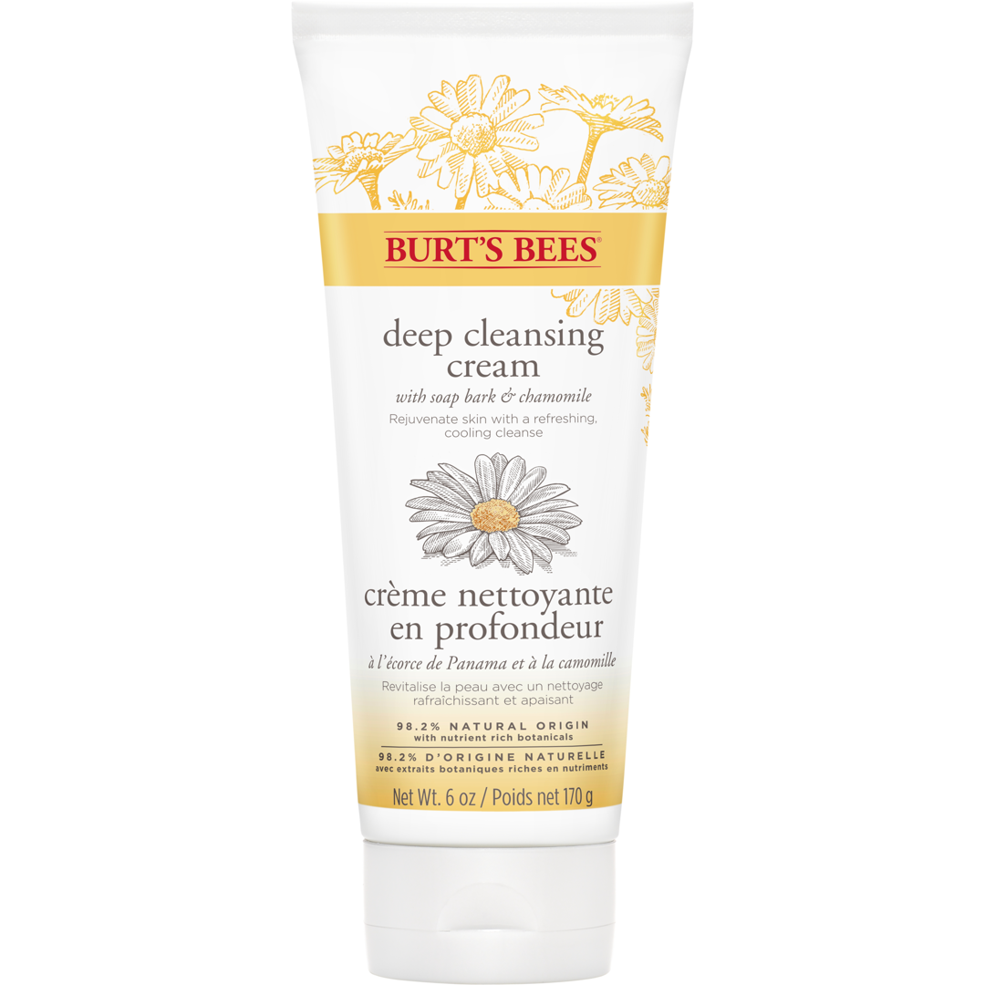 Burt's Bees Soap Bark & Chamomile Deep Cleansing Cream, 170g cleanser