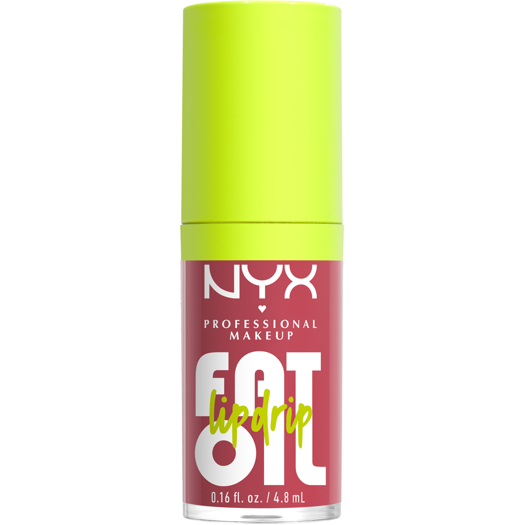 NYX Professional Makeup Fat Oil Lip Drip, 09 Chillin' Like A Villian, Lip Oil