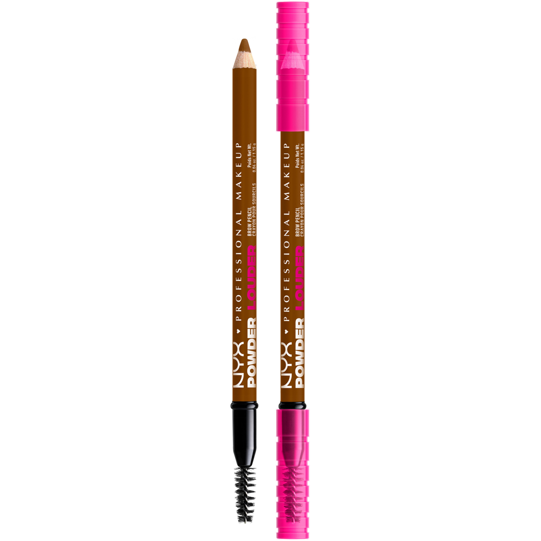 NYX Powder Louder Brow Pen, 03 Auburn