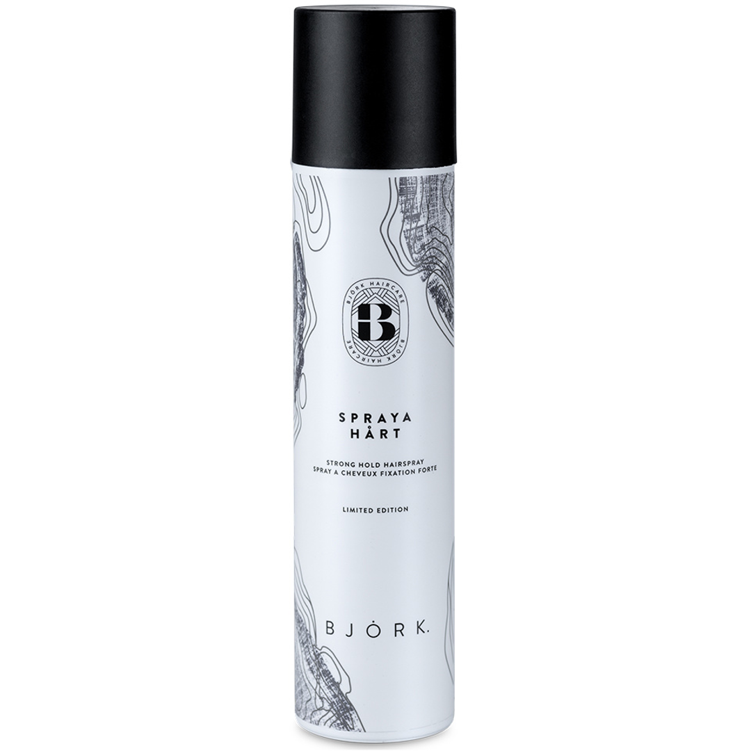 Björk Spraya Hårt Strong Hold Hairspray Limited Edition, 300ml hårspray
