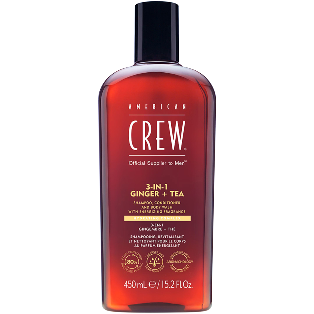 American Crew 3-in-1 Ginger + Tea, 450ml