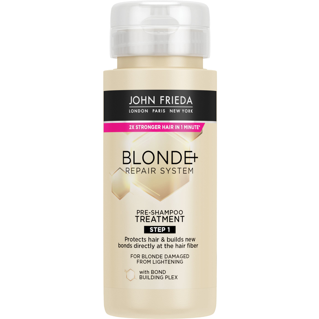 John Frieda Blonde+ Repair System Pre-Shampoo Treatment, 100ml