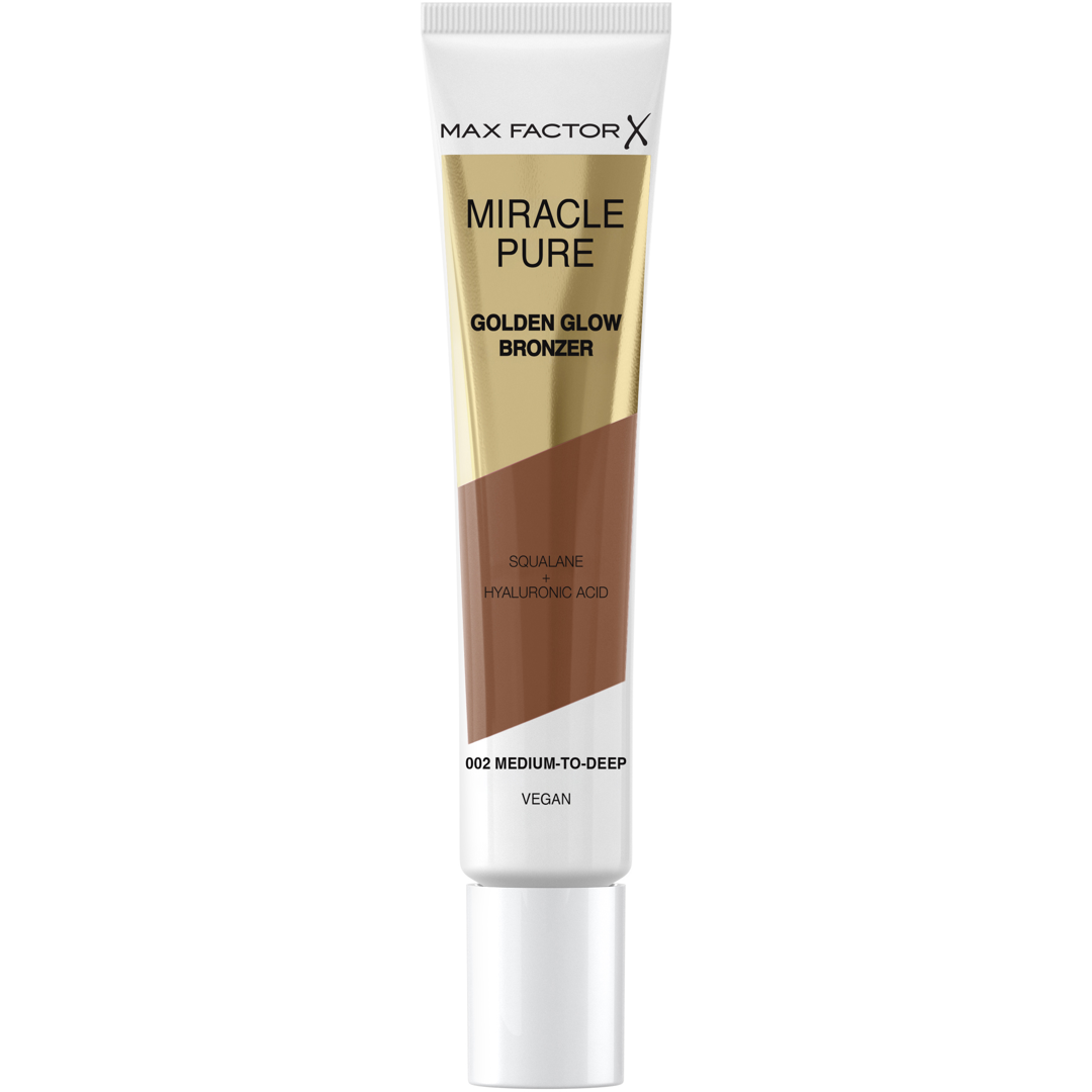 Max Factor Miracle Pure Golden Glow Bronzer, 02 Medium to Deep