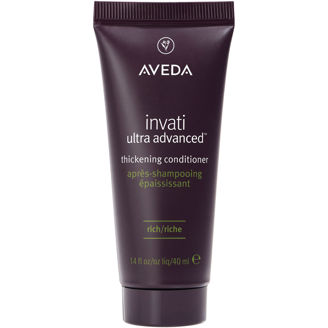 Aveda Invati Ultra Advanced Thickening Conditioner Rich, 50ml Travel Size, Hoitoaine