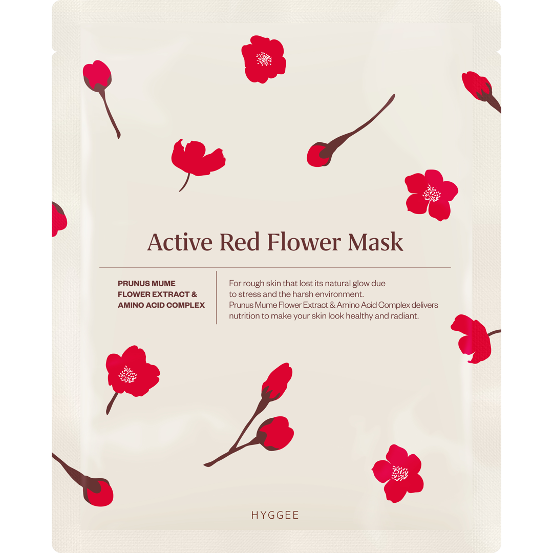 HYGGEE Red Flower Active Mask, 35ml