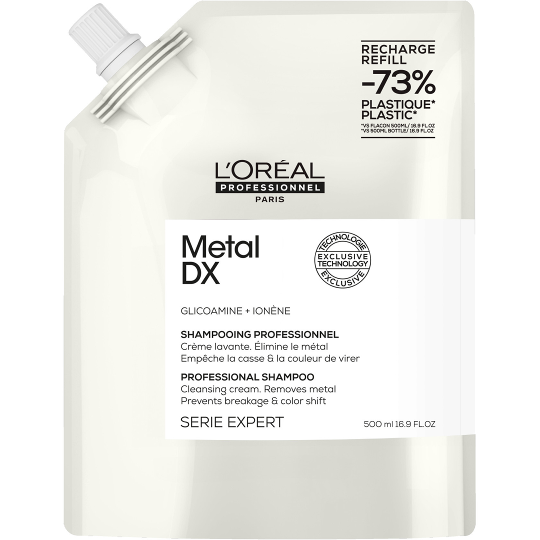 L'Oréal Professionnel Metal DX Shampoo, 500ml Refill