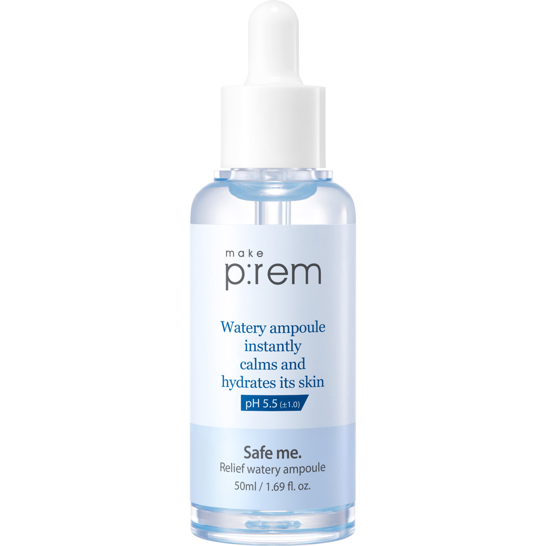make p:rem Safe Me. Relief Watery Ampoule, 50ml, Kasvoseerumi