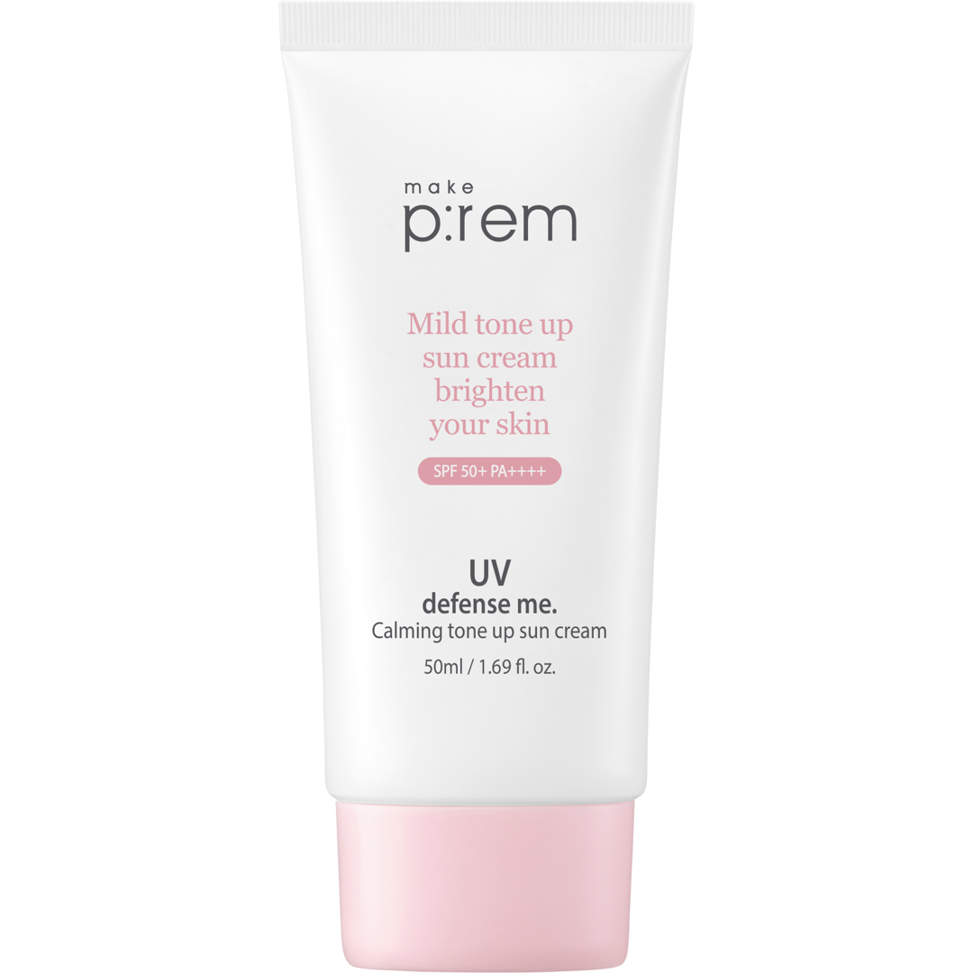 make p:rem UV Defense Me. Calming Tone Up Sun Screen, 50ml