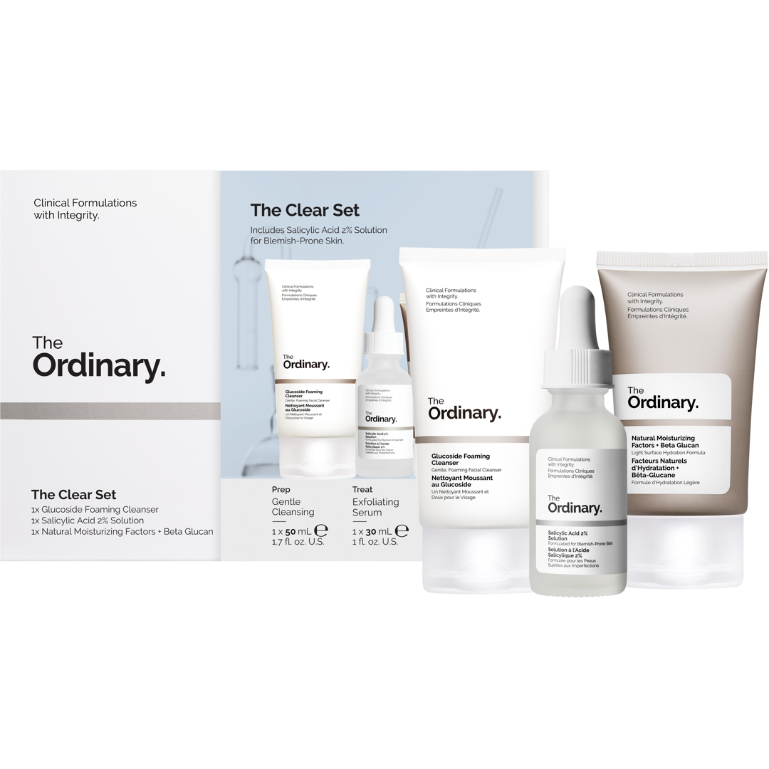 The Ordinary The Clear Set, 50 + 30 + 30ml