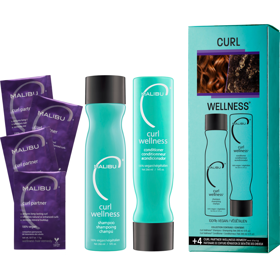 Malibu C Curl Wellness Collection Kit