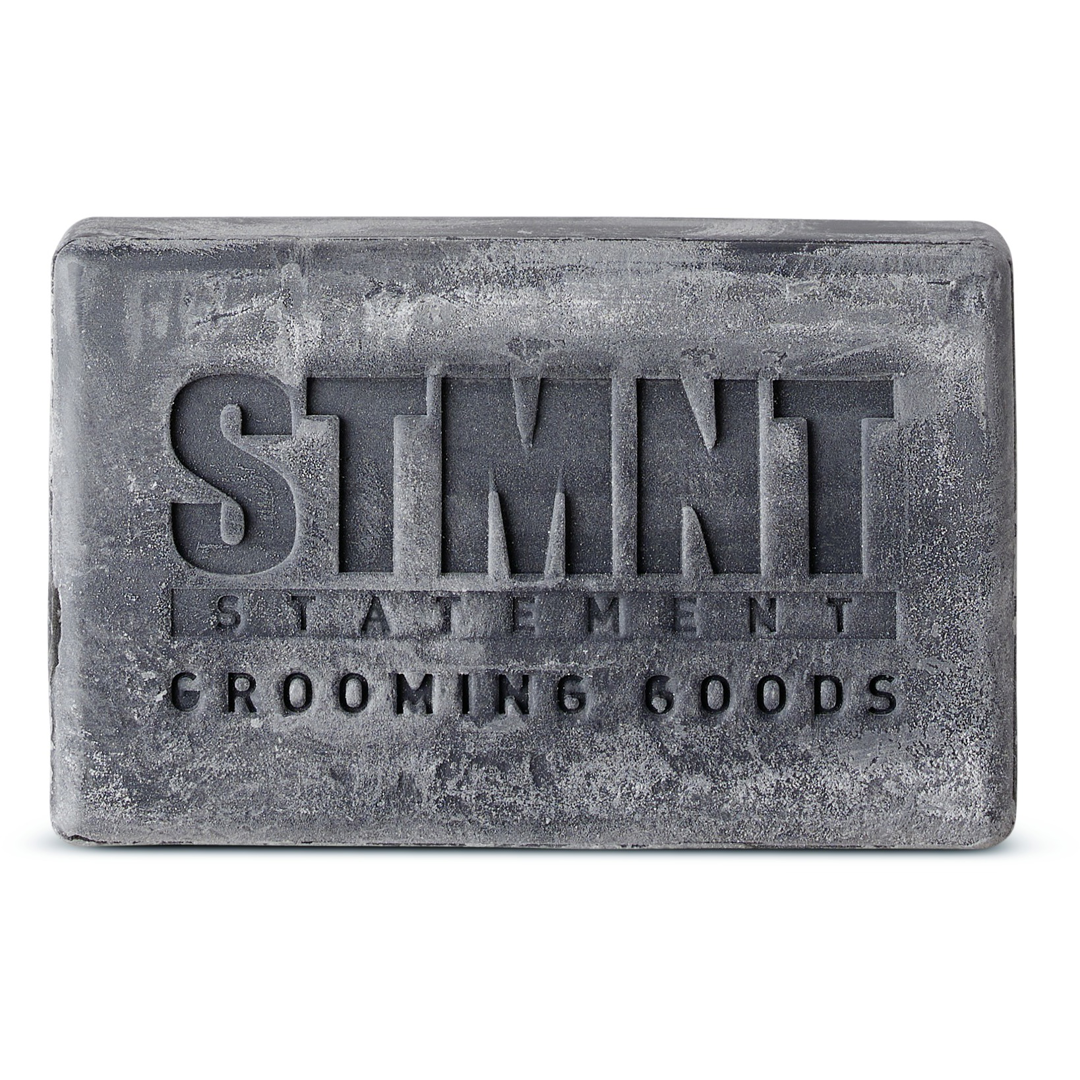 STMNT Hair and Body Cleansing Soap Bar, 125g cleanser