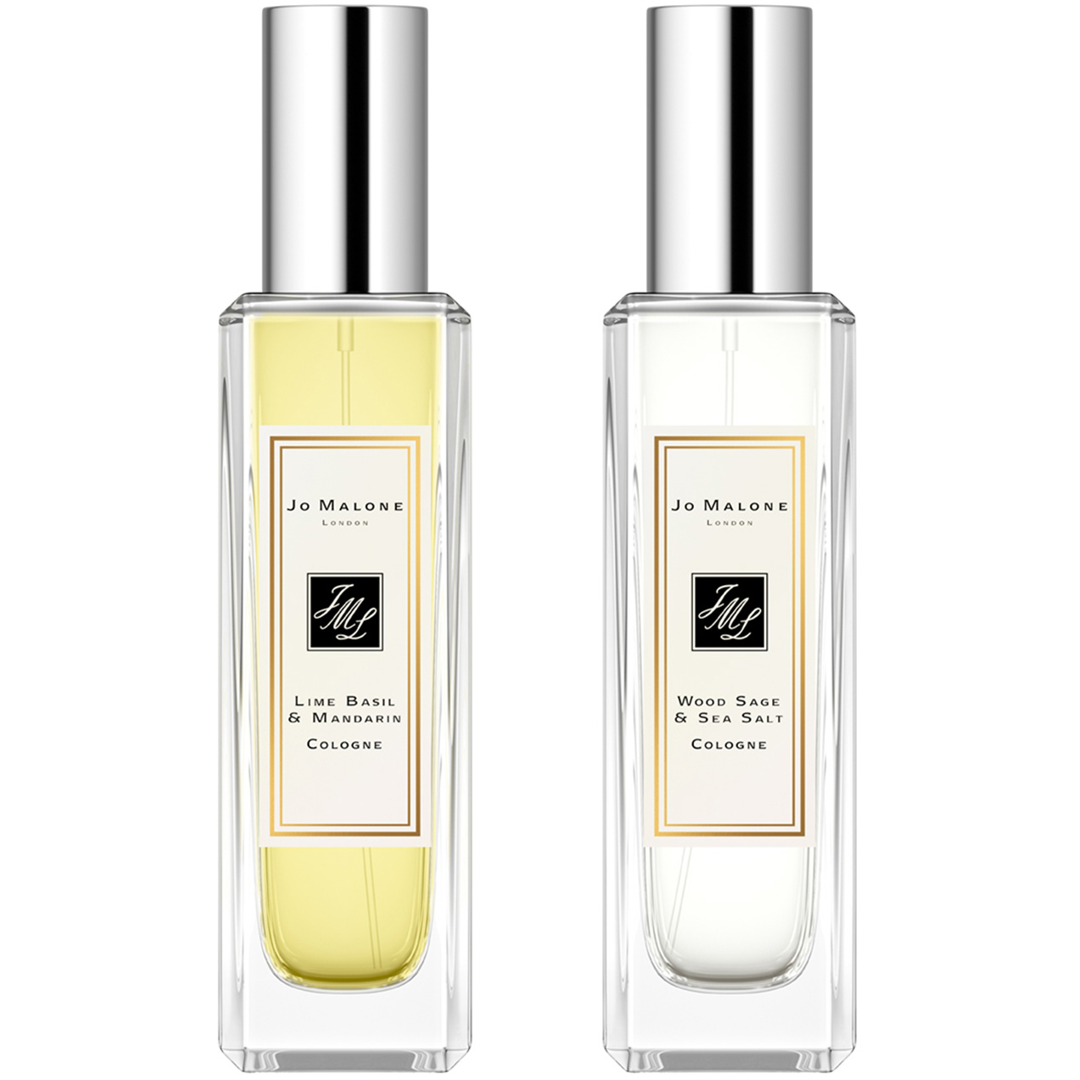 Jo Malone London Scent Pairing Duo Lime Basil & Mandarin + Wood Sage & Sea Salt, Cologne 2x30ml