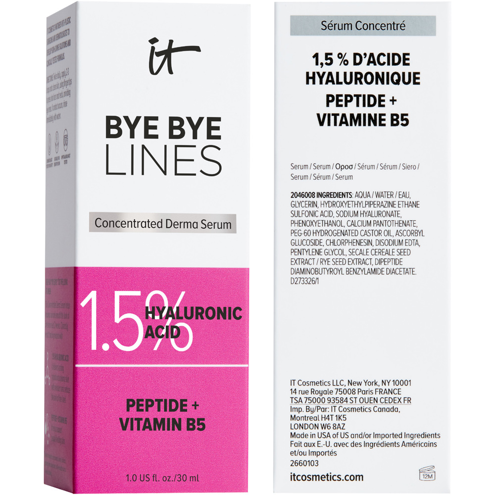 Bye Bye Lines Concentrated Derma Serum, 30ml