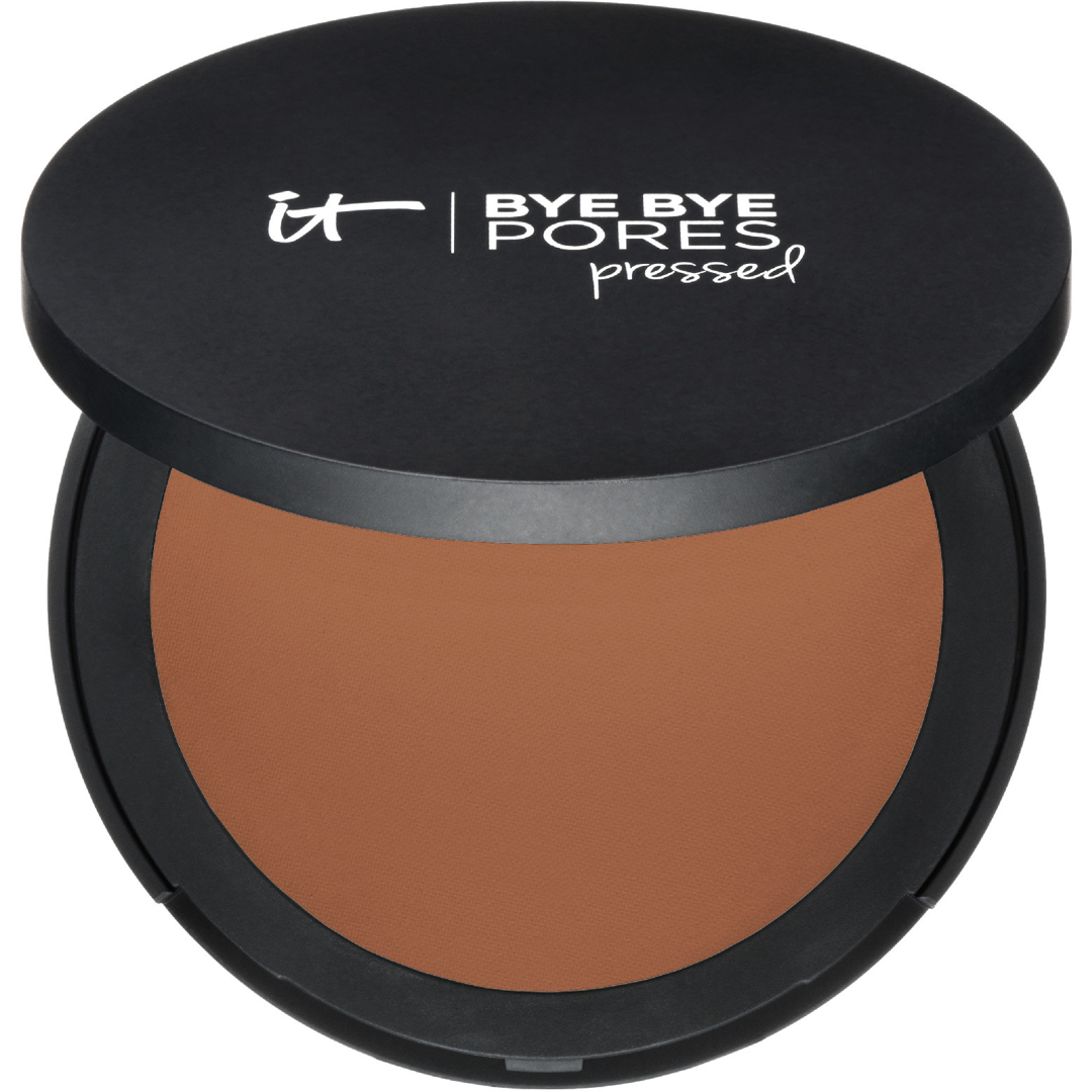 IT Cosmetics Bye Bye Pores Pressed™ Poreless Finish Airbrush Pressed Powder, Deep