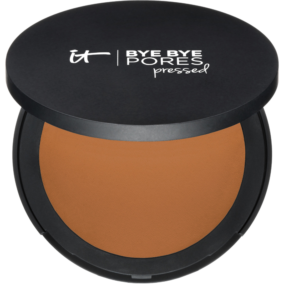 IT Cosmetics Bye Bye Pores Pressed™ Poreless Finish Airbrush Pressed Powder, Tan Rich