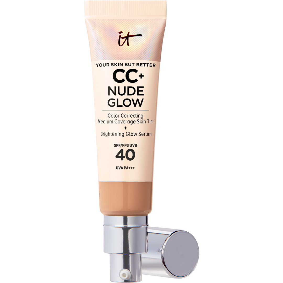 IT Cosmetics CC+ Nude Glow SPF40, 09 Medium Tan