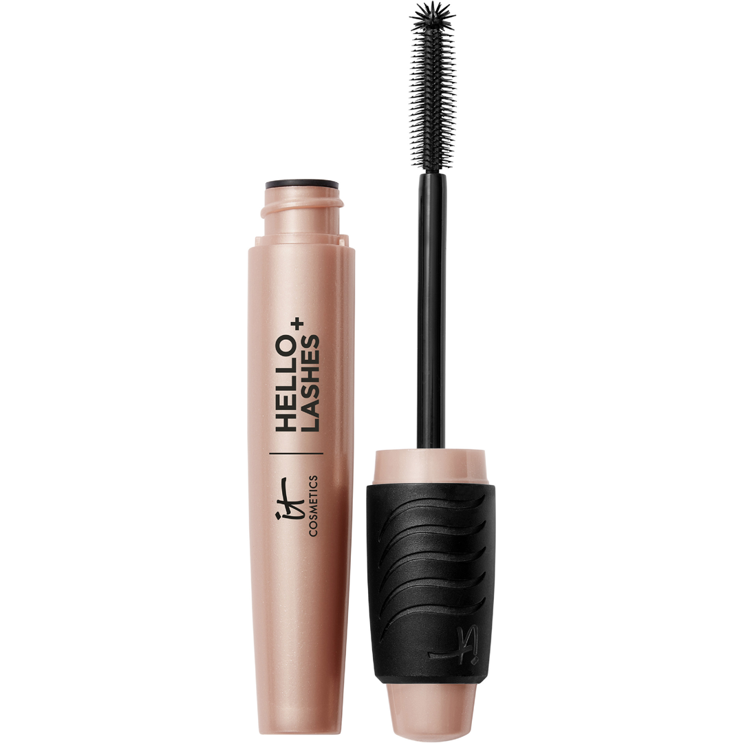 IT Cosmetics Hello Lashes+ Washable Waterproof Mascara, Black
