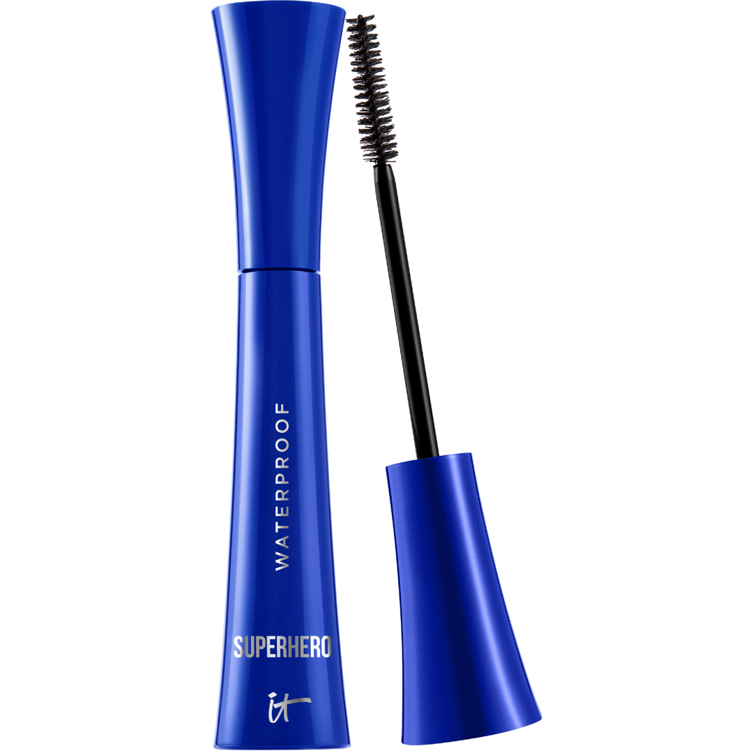 IT Cosmetics Superhero Volumizing Waterproof Mascara, Black, Ripsiväri