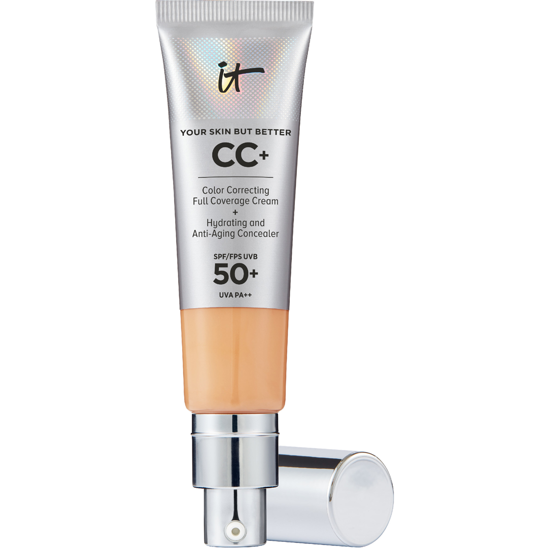 IT Cosmetics Your Skin But Better CC+ Cream SPF50+, 10 Medium Tan, CC-voide