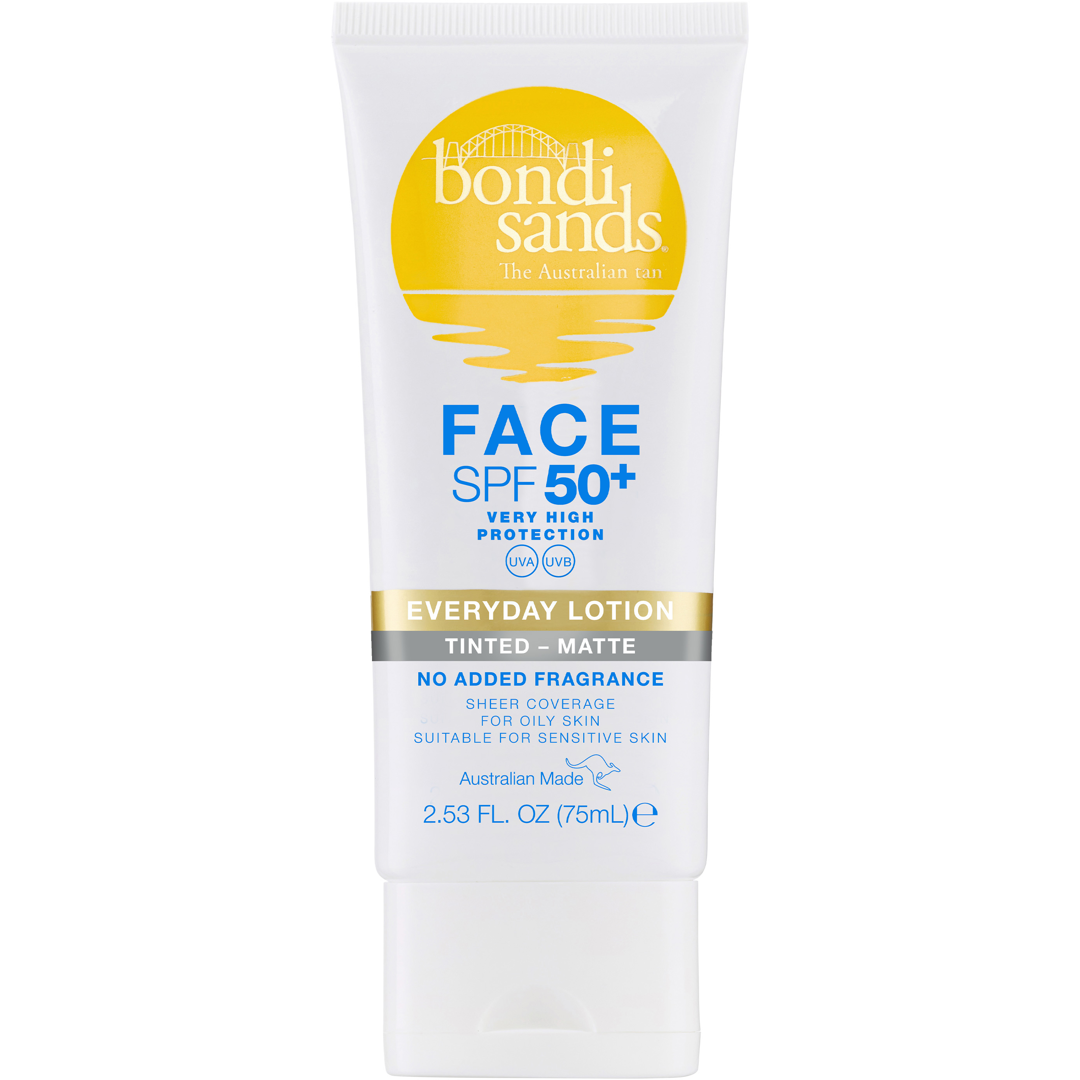 Bondi Sands SPF50+ Everyday Matte Tinted Face Lotion, 75ml