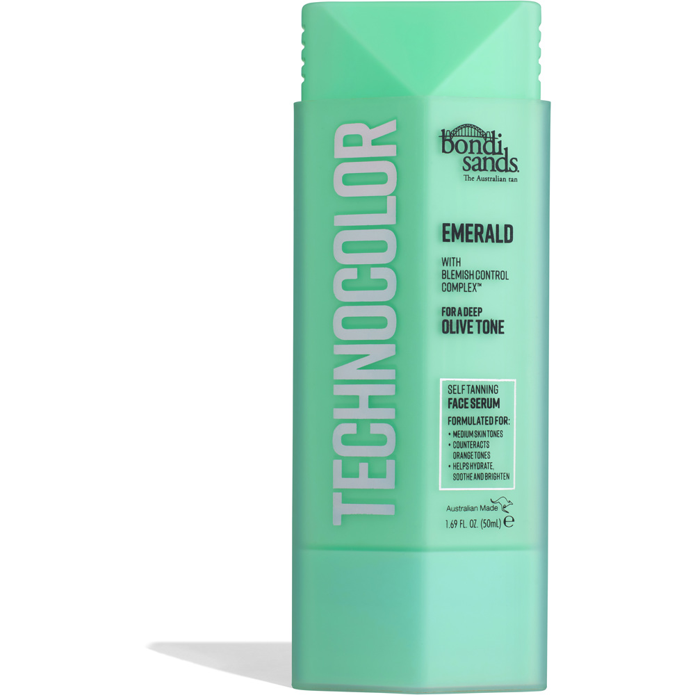 Technocolor Self Tanning Face Serum Emerald, 50ml