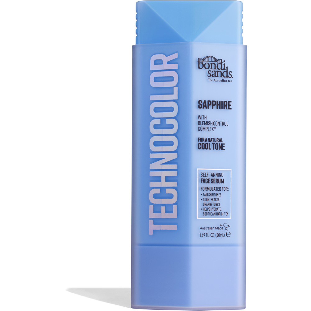 Technocolor Self Tanning Face Serum Sapphire, 50ml