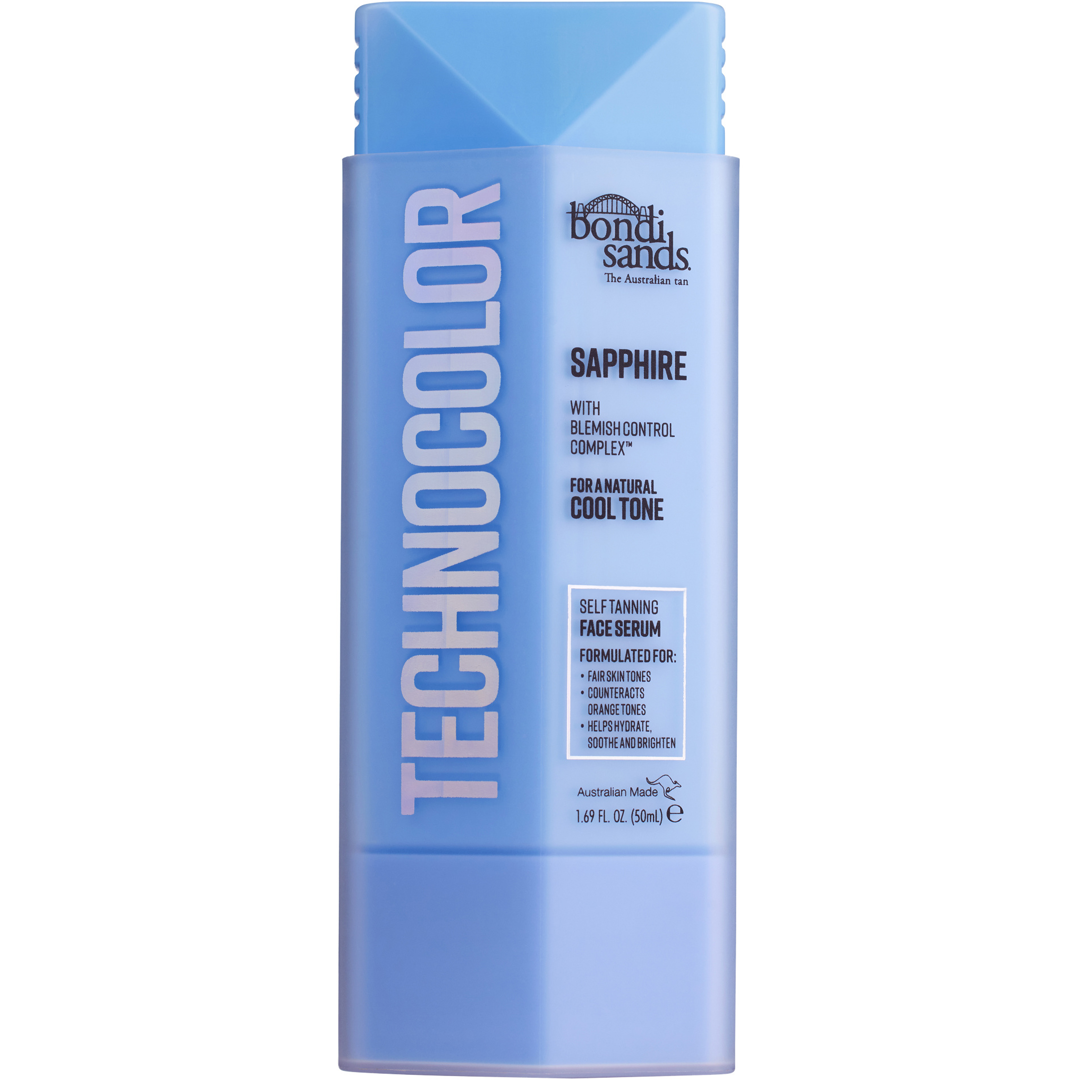 Bondi Sands Technocolor Self Tanning Face Serum Sapphire, 50ml, Itseruskettavat
