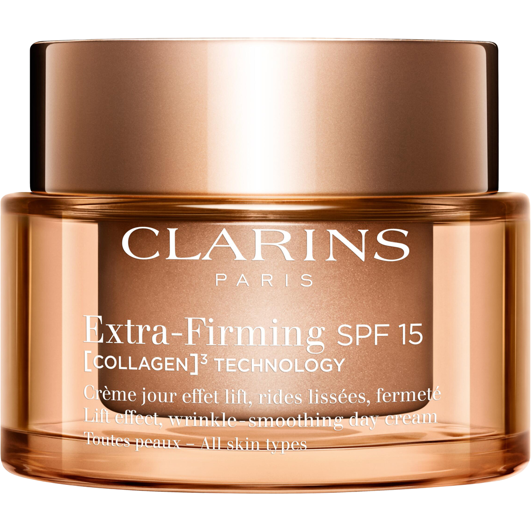 Clarins Extra-Firming Jour Lift Effect, Wrinkle-Smoothing Day Cream SPF15, All Skin Types, 50ml, Päivävoide