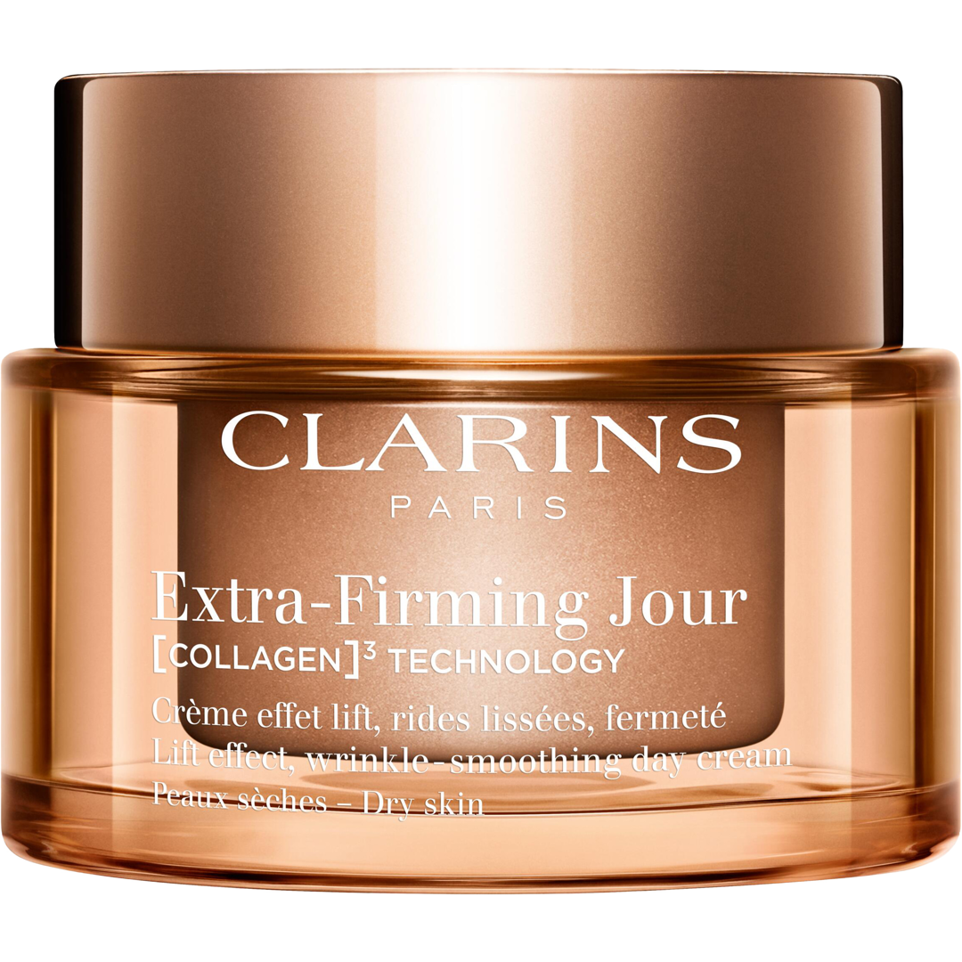 Clarins Extra-Firming Jour Lift Effect, Wrinkle-Smoothing Day Cream, Dry Skin, 50ml Ansiktskräm / Dagkräm