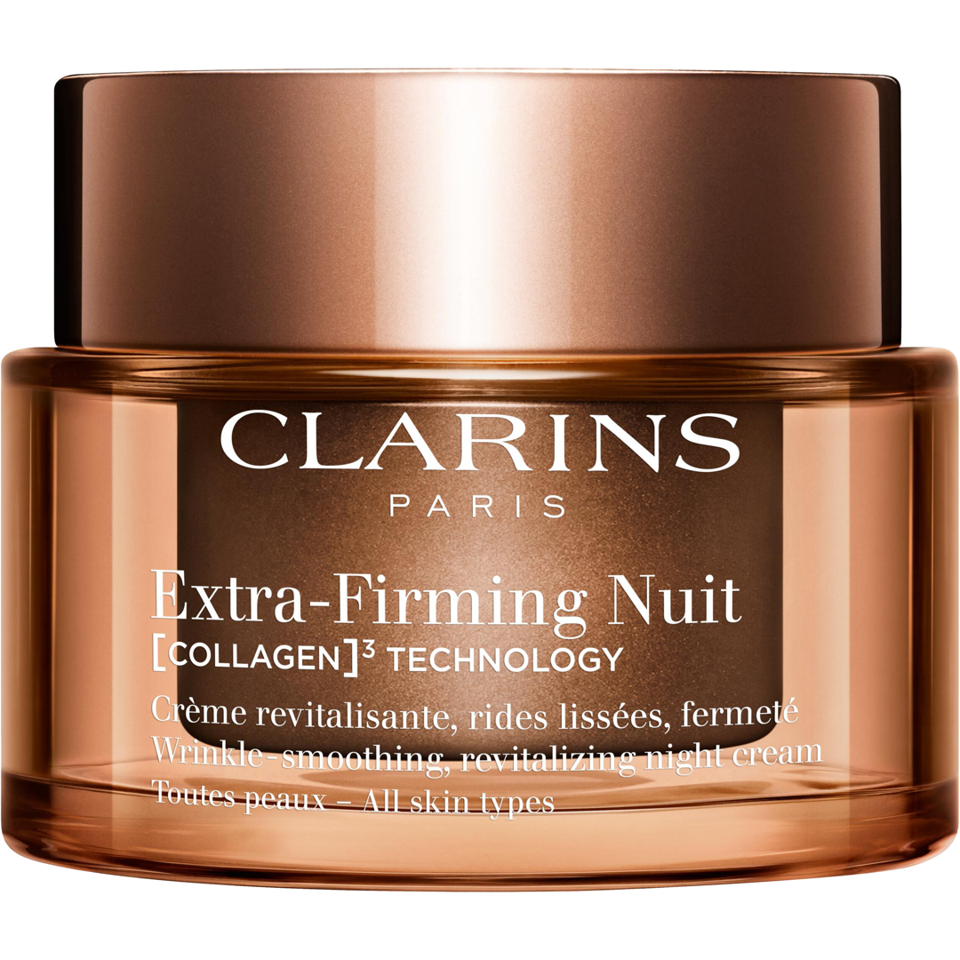 Clarins Extra-Firming Nuit Wrinkle-Smoothing Revitalizing Night Cream, All Skin Types, 50ml nattkräm