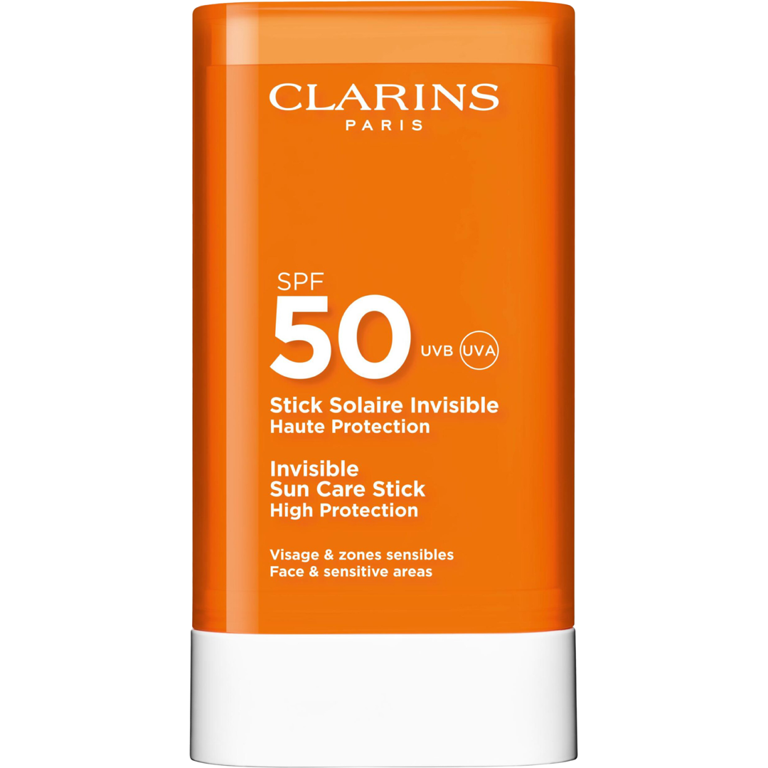 Clarins Invisible Sun Care Stick High Protection SPF50, 17g solkräm