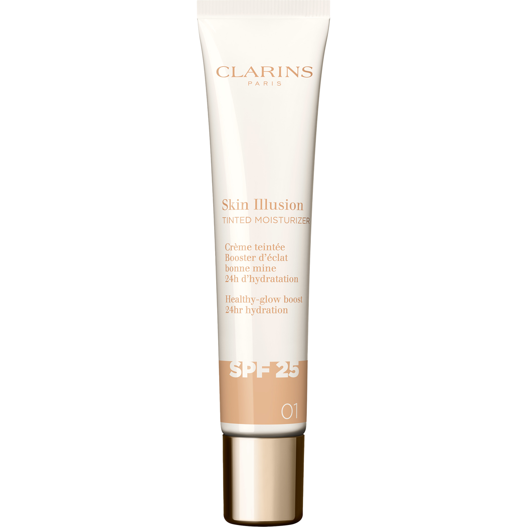 Clarins Skin Illusion Tinted Moisturizer SPF25, 01