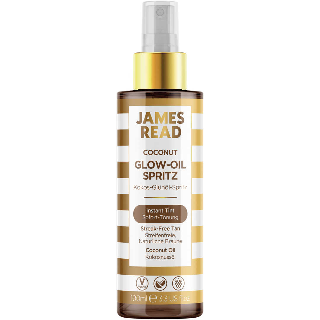 James Read Gradual Tan Coconut Glow Oil Spritz, 100ml