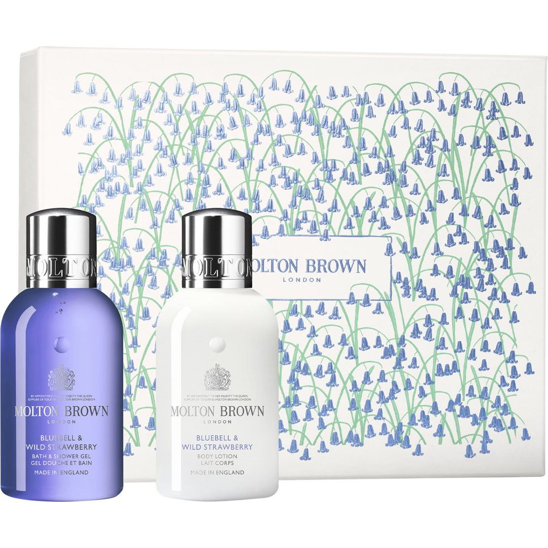 Molton Brown Bluebell & Wild Strawberry Travel Gift Set