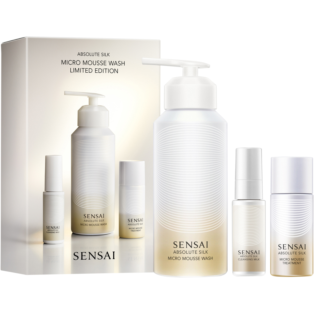 Sensai Absolute Silk Micro Mousse Wash Limited Edition, 230ml