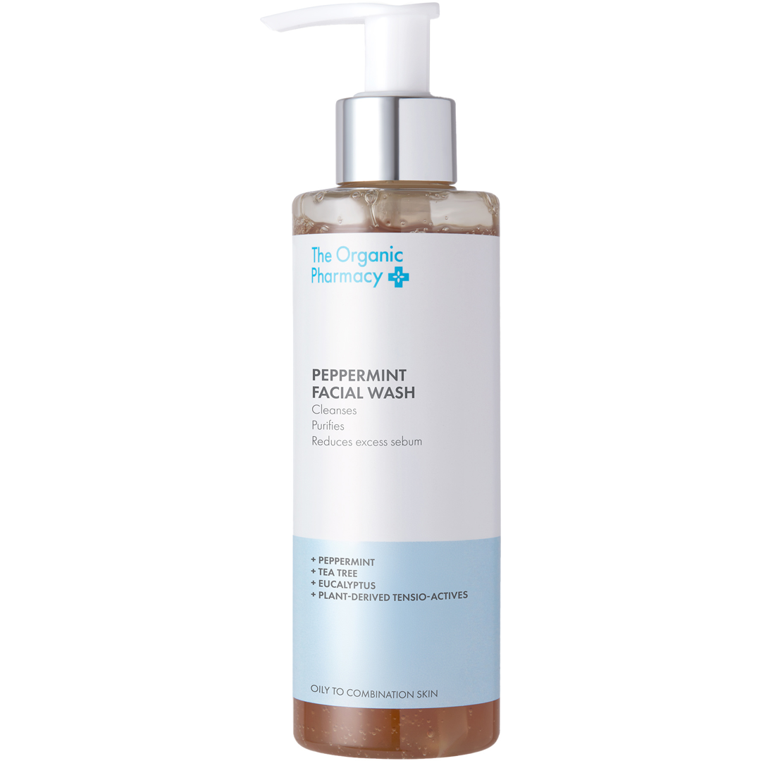 The Organic Pharmacy Peppermint Facial Wash, 200ml