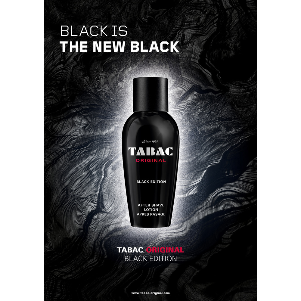 Tabac Black Edition After Shave Lotion, 100ml