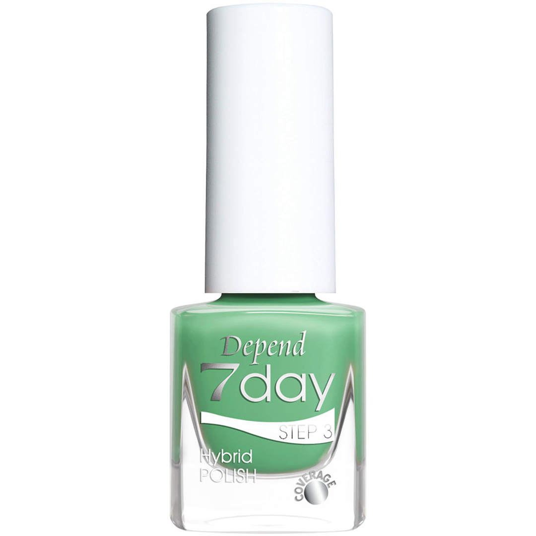 Depend 7day Hybrid Polish, 7339 Gorgeous Green, Kynsilakka