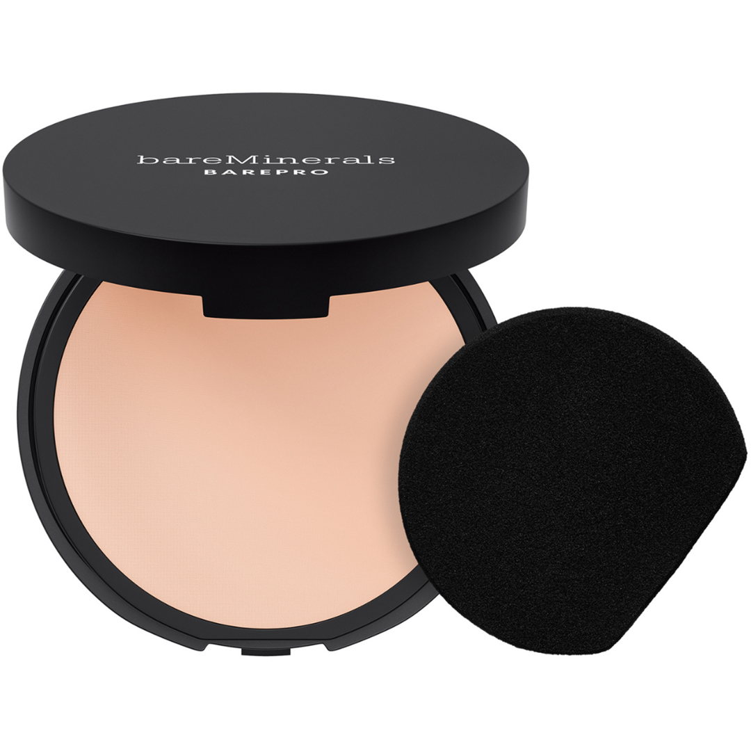 bareMinerals BarePro 24H Skin-Perfecting Pressed Powder, 10 Fair Cool