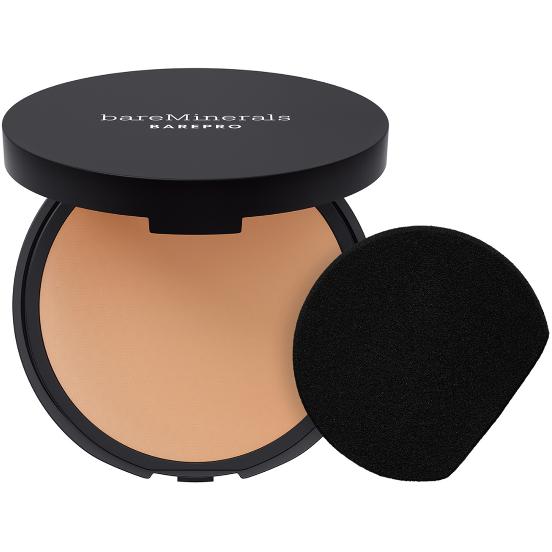 bareMinerals BarePro 24H Skin-Perfecting Pressed Powder, 22 Light Cool
