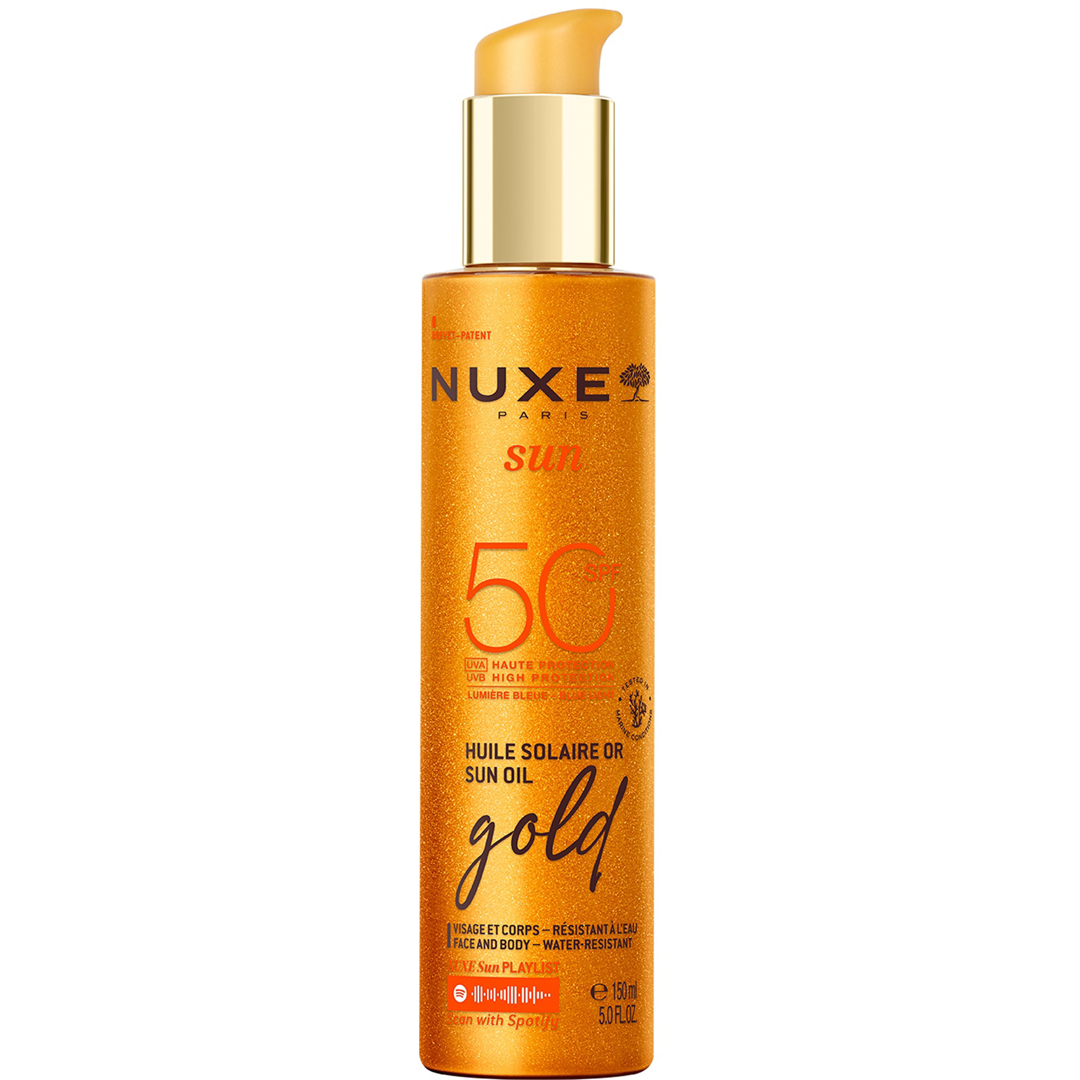 Nuxe Sun Tanning Oil Gold Spf 50, 150ml