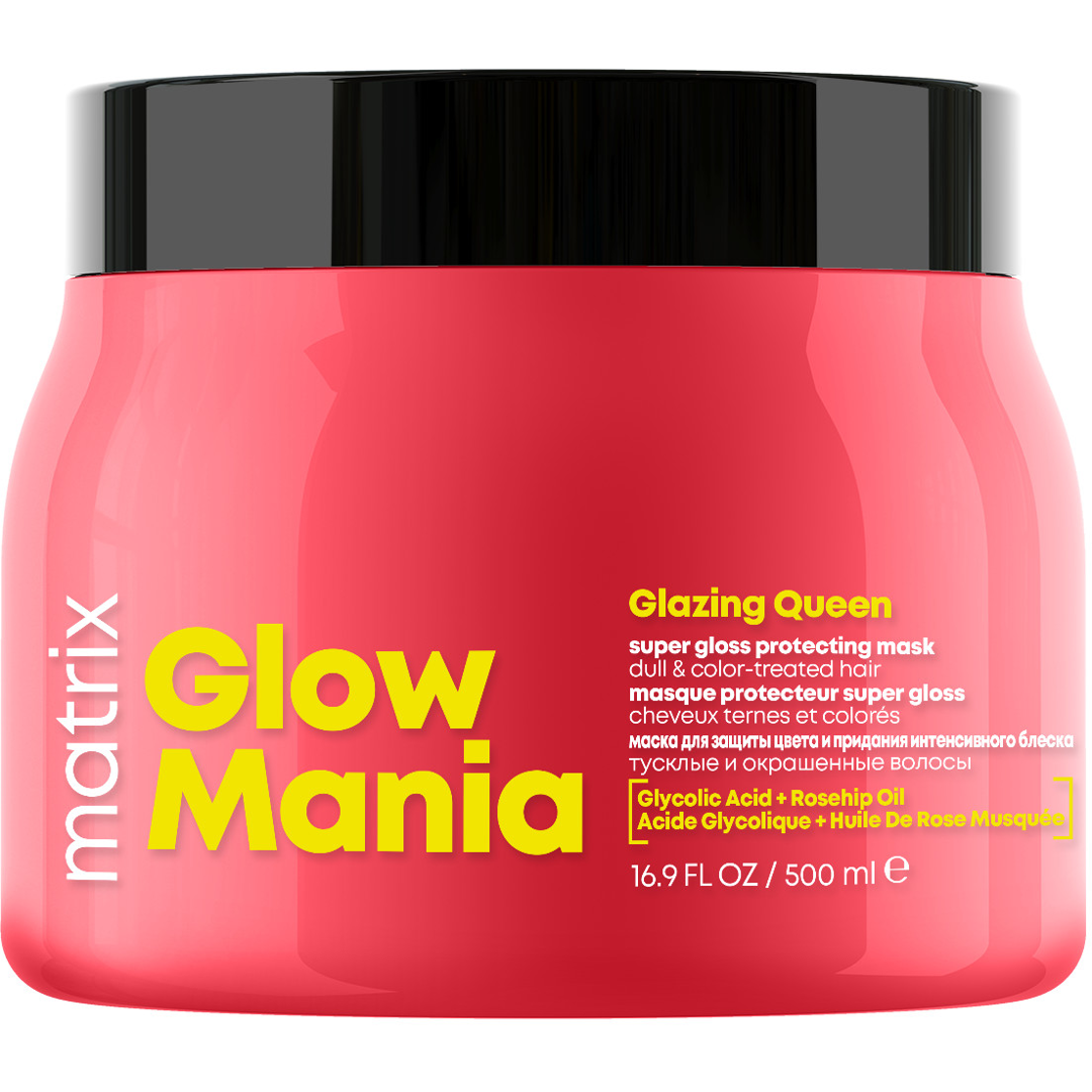 Matrix Glow Mania Glazing Queen Super Gloss Protecting Mask, 500ml