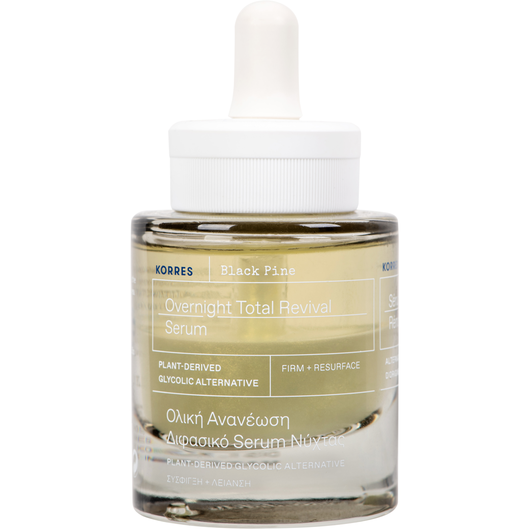 KORRES Black Pine Overnight Total Revival Serum, 30ml
